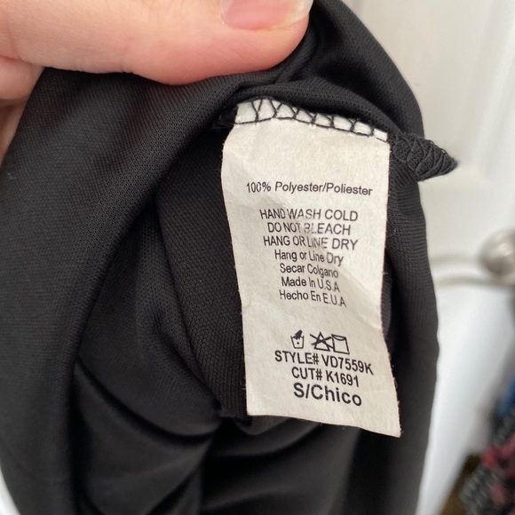 Pinkblush Black sequin and chiffon maternity gown - Picture 4 of 4